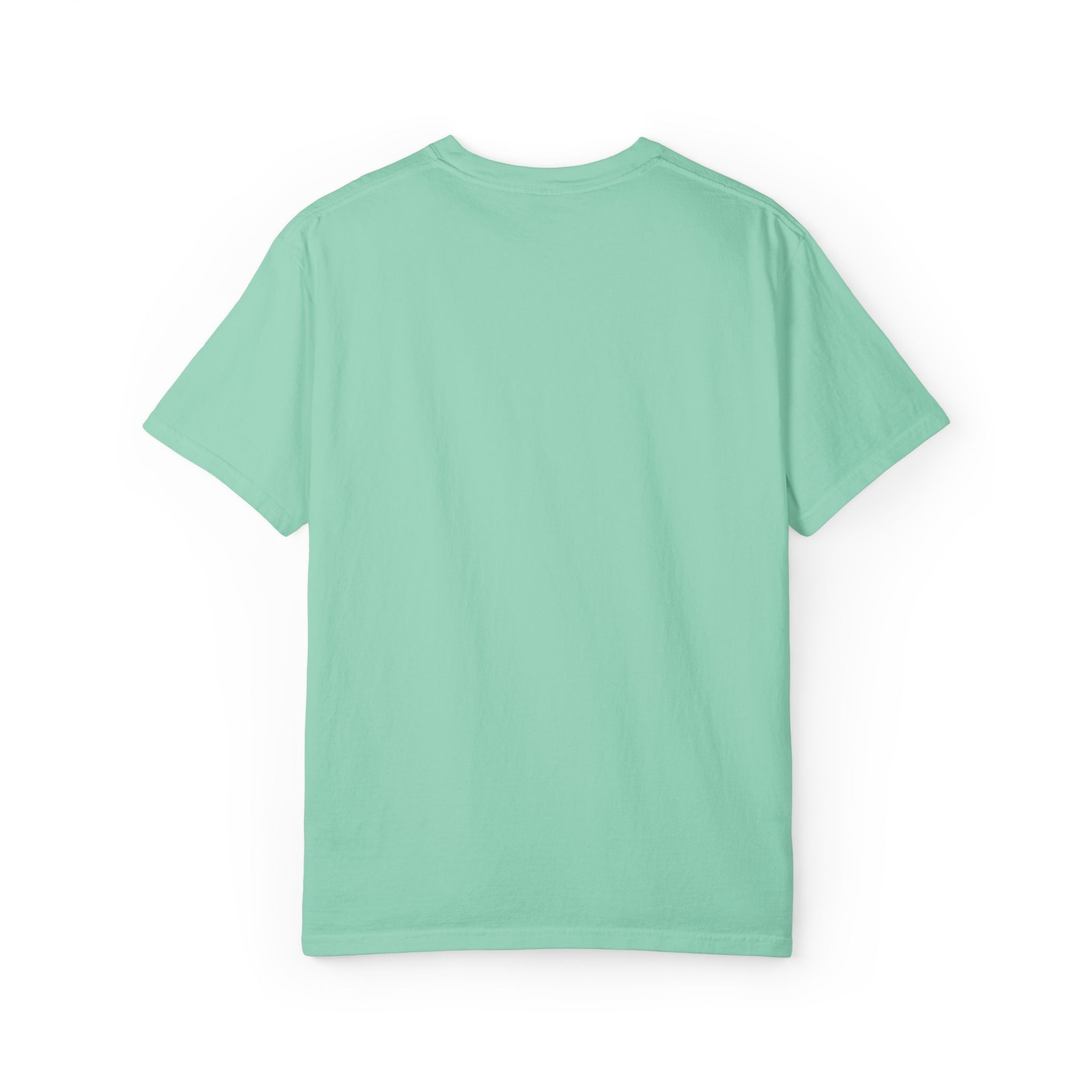 “no thanks, i’m full.” Funny Embroidered T-Shirt